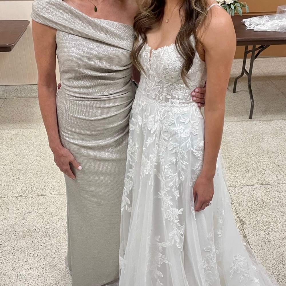 Mother of bride dress-evening gown